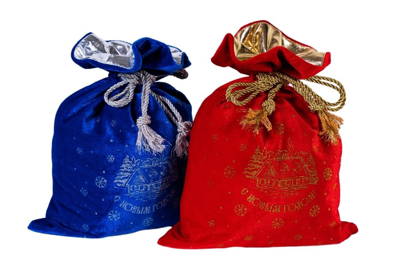 Мешок сладостей. Новогодний мешок для подарков. Новогодние мешочки для подарков. Мешочек подарочный новогодний. Новогодние мешочки для конфет.