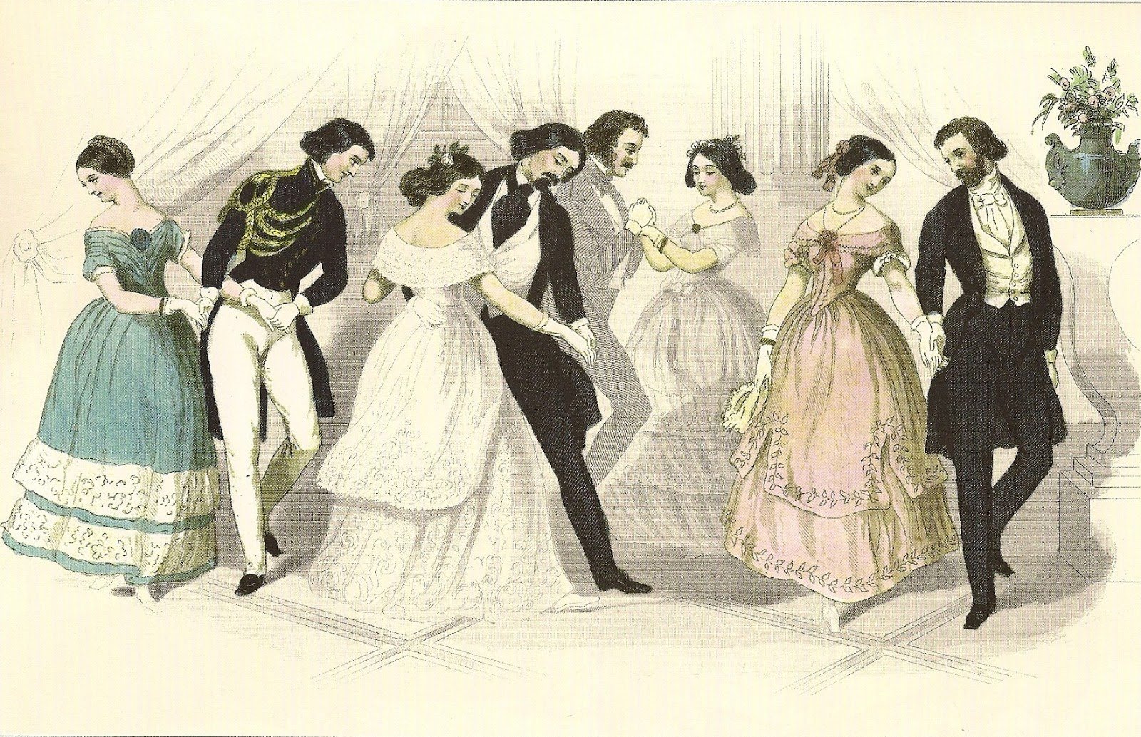 Еще раз перечитайте эпизод бал назовите. Мазурка на балу 19 века. Бальные танцы XIX века мазурка. Танцы на балу 19 век мазурка. Мазурка на балу 18 века.