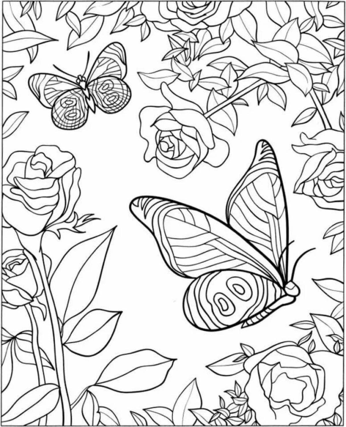 Раскраска распечатать очень красивые. Раскраска "бабочки". Цветы и бабочки. Раскраска. Бабочка на цветочке раскраска. Раскраска бабочка с цветами.