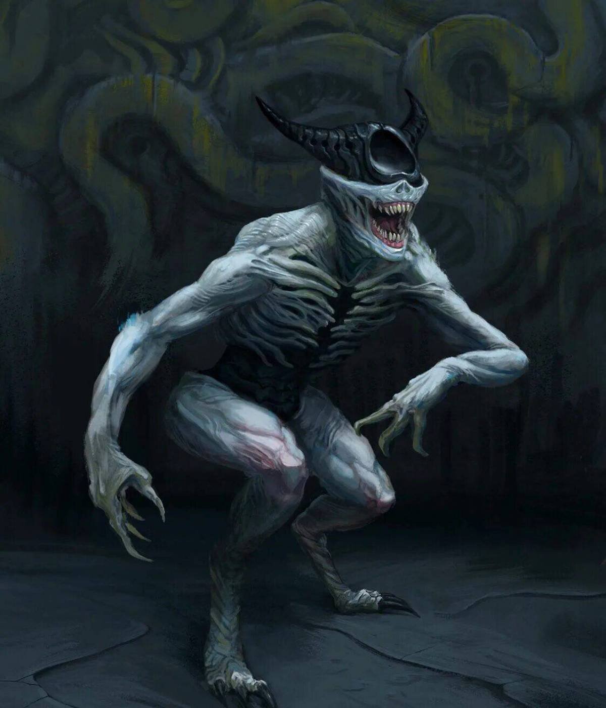 Scary creature. Sherbakov Stanislav арт.