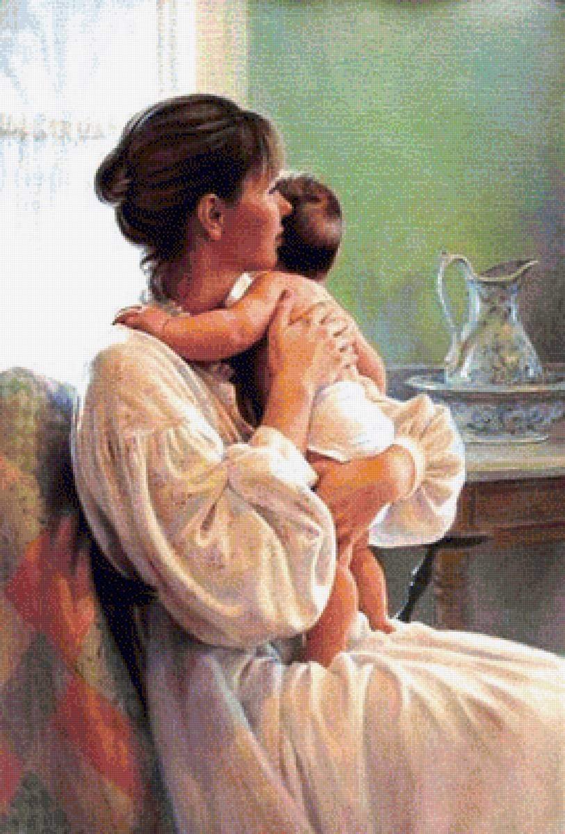 Мать и дитя красивые картинки